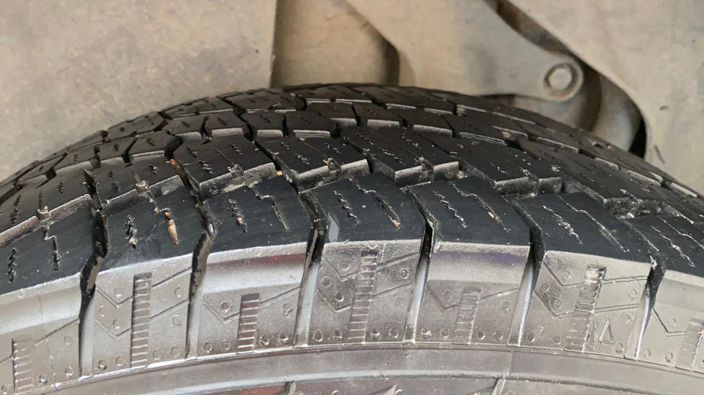 2021 Tata Harrier XT PLUS 2.0L KRYOTEC, Diesel, Manual, 1,22,961 km, Right Rear Tyre Tread