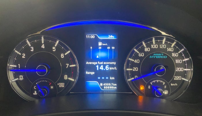 2020 Maruti Ciaz ALPHA 1.5 SHVS PETROL, Petrol, Manual, 60,724 km, Odometer Image