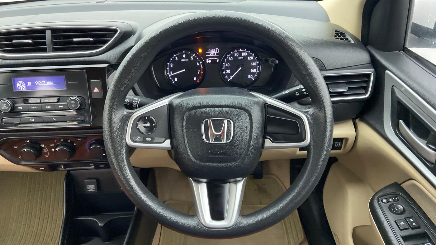 2021 Honda Amaze 1.2L I-VTEC S, Petrol, Manual, 17,147 km, Steering Wheel Close Up