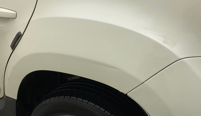 2021 Renault Duster RXS 1.5 PETROL MT, Petrol, Manual, 12,648 km, Left quarter panel - Slightly dented