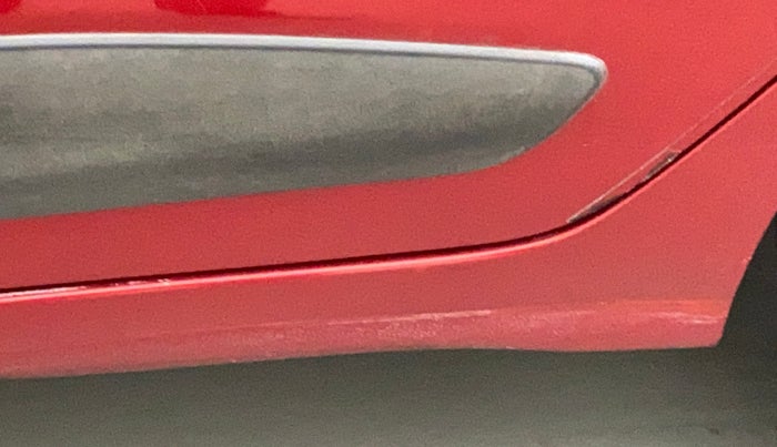 2018 Hyundai Grand i10 SPORTZ AT 1.2 KAPPA VTVT, Petrol, Automatic, 17,889 km, Left running board - Slightly dented
