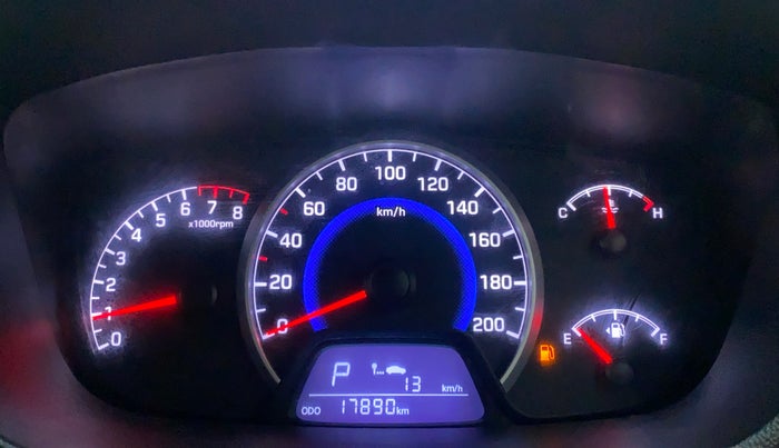2018 Hyundai Grand i10 SPORTZ AT 1.2 KAPPA VTVT, Petrol, Automatic, 17,889 km, Odometer Image