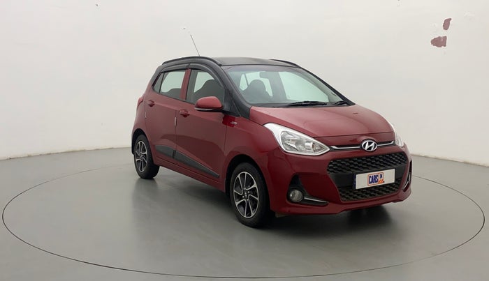 2018 Hyundai Grand i10 SPORTZ AT 1.2 KAPPA VTVT, Petrol, Automatic, 17,889 km, Right Front Diagonal