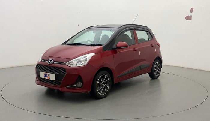2018 Hyundai Grand i10 SPORTZ AT 1.2 KAPPA VTVT, Petrol, Automatic, 17,889 km, Left Front Diagonal