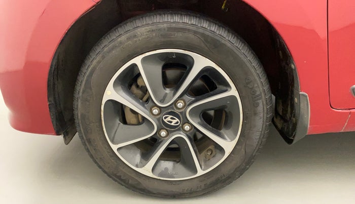 2018 Hyundai Grand i10 SPORTZ AT 1.2 KAPPA VTVT, Petrol, Automatic, 17,889 km, Left Front Wheel