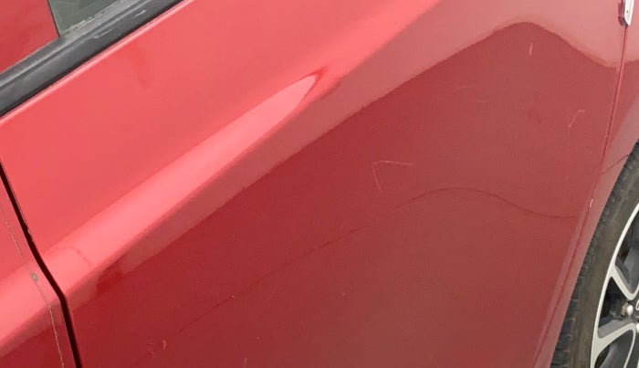 2018 Hyundai Grand i10 SPORTZ AT 1.2 KAPPA VTVT, Petrol, Automatic, 17,889 km, Rear left door - Minor scratches