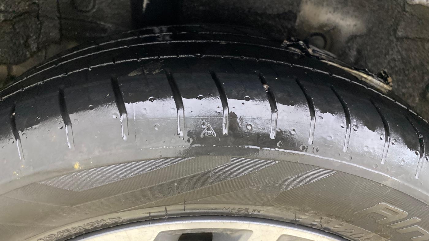 2024 Hyundai Verna SX 1.5 l MPI, Petrol, Manual, 43,568 km, Right Rear Tyre Tread