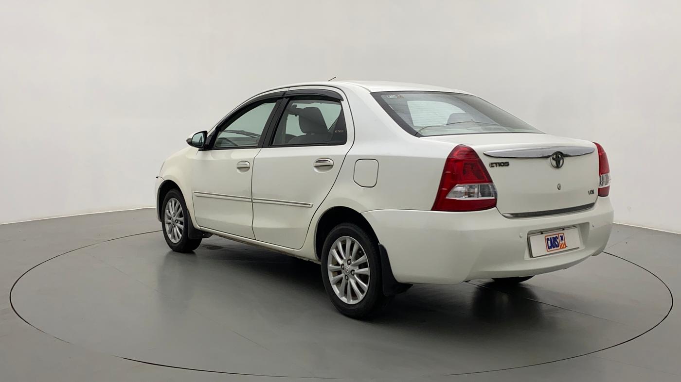 2014 Toyota Etios VX, Petrol, Manual, 11,568 km, Left Back Diagonal