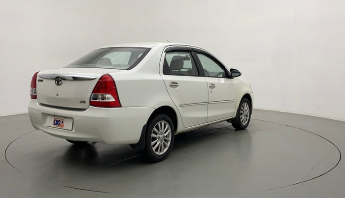 2014 Toyota Etios VX, Petrol, Manual, 11,568 km, Right Back Diagonal