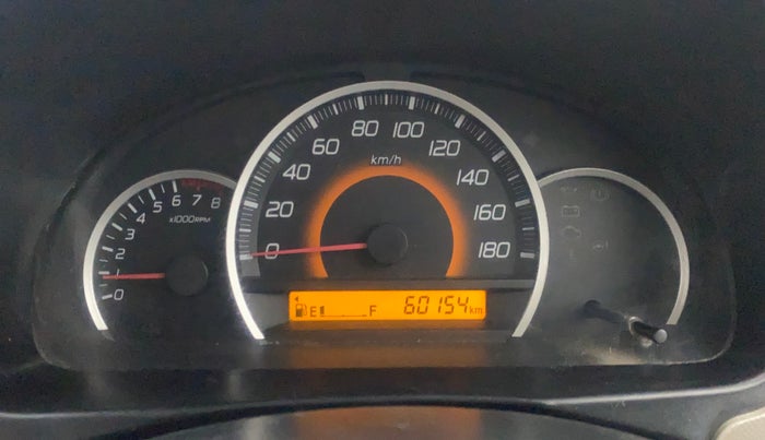 2014 Maruti Wagon R 1.0 VXI, Petrol, Manual, 60,109 km, Odometer Image