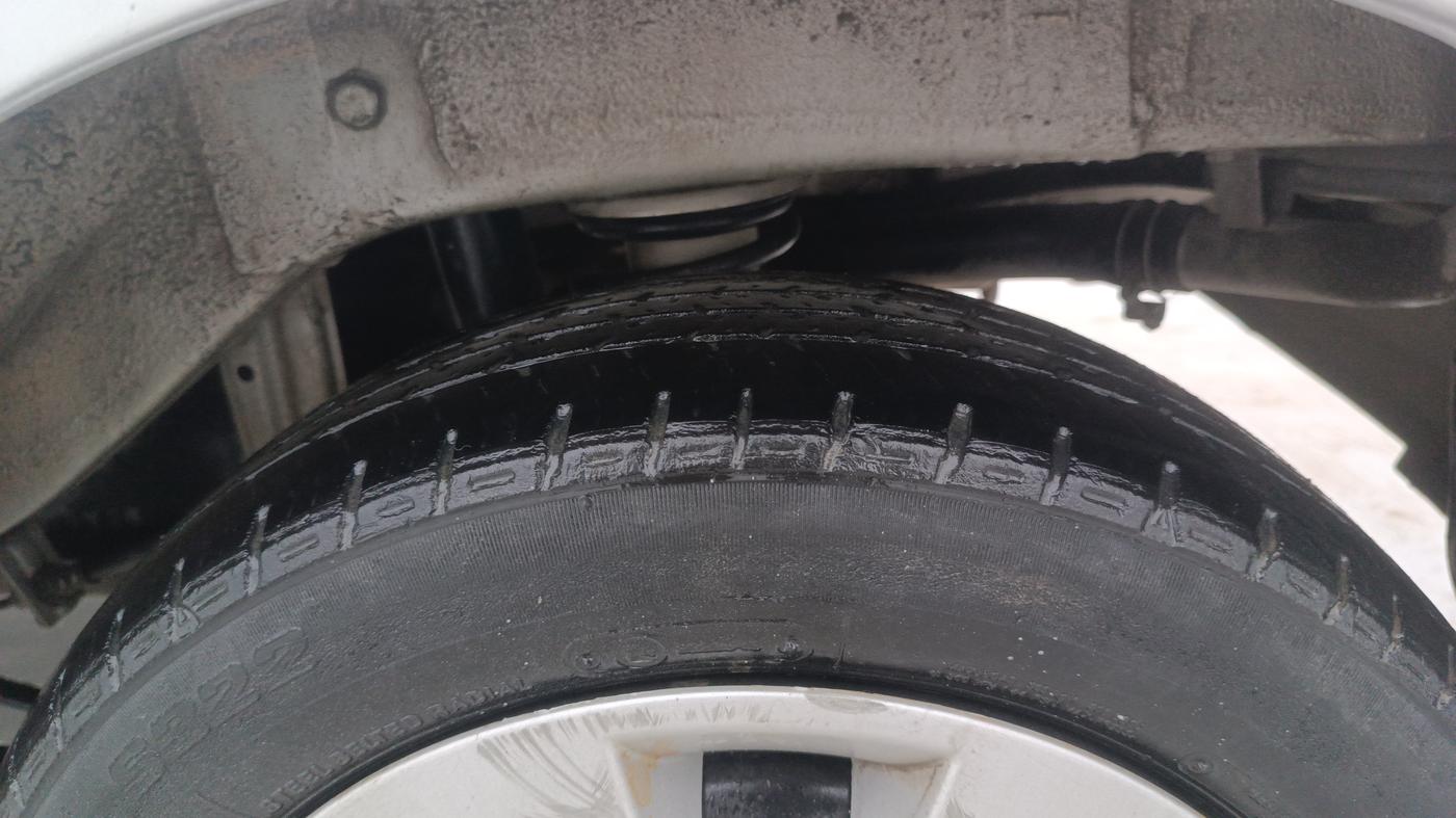2015 Maruti Alto K10 VXI AMT, Petrol, Automatic, 48,256 km, Left Rear Tyre Tread
