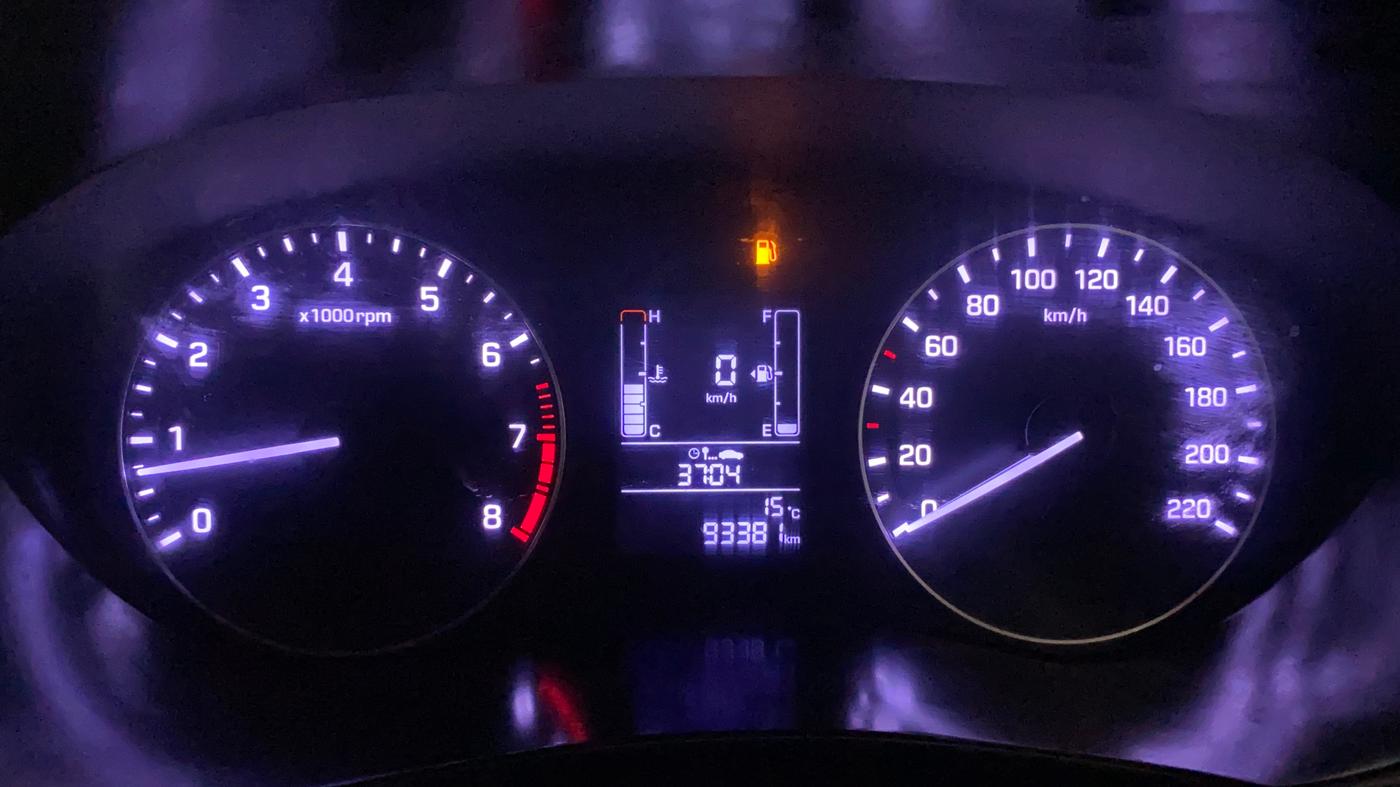 2016 Hyundai Elite i20 SPORTZ 1.2, Petrol, Manual, 93,390 km, Odometer Image