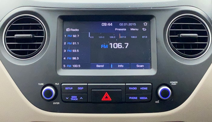 2019 Hyundai Grand i10 SPORTZ AT 1.2 KAPPA VTVT, Petrol, Automatic, 31,938 km, Infotainment System