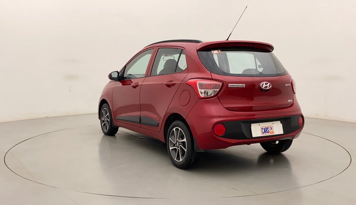 2019 Hyundai Grand i10 SPORTZ AT 1.2 KAPPA VTVT, Petrol, Automatic, 31,938 km, Left Back Diagonal