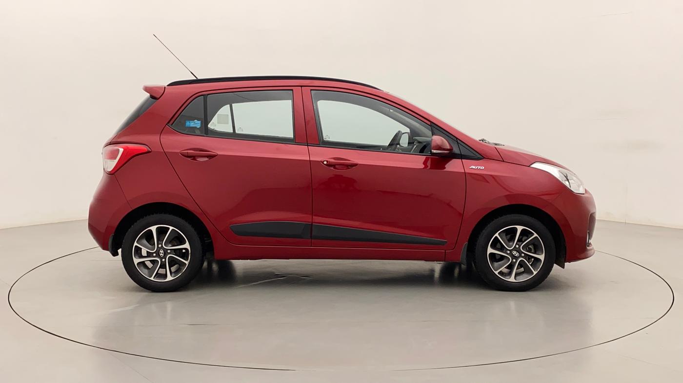 2019 Hyundai Grand i10 SPORTZ AT 1.2 KAPPA VTVT, Petrol, Automatic, 31,938 km, Right Side View