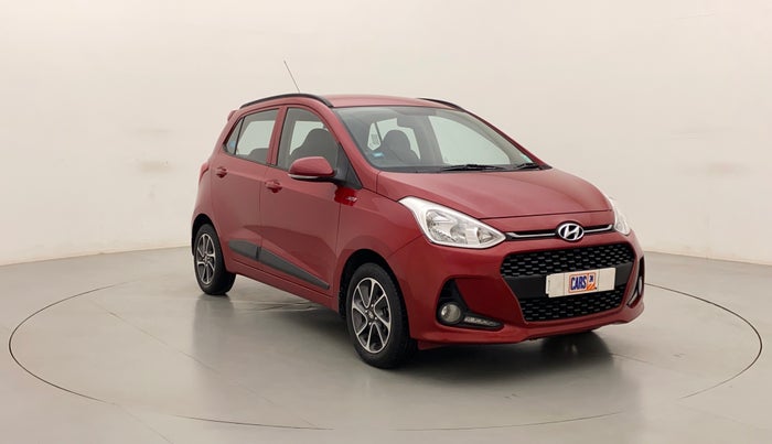 2019 Hyundai Grand i10 SPORTZ AT 1.2 KAPPA VTVT, Petrol, Automatic, 31,938 km, Right Front Diagonal
