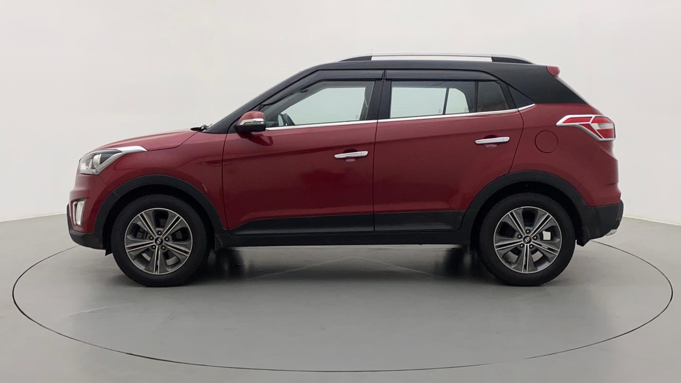 2016 Hyundai Creta SX PLUS AT 1.6 PETROL, Petrol, Automatic, 65,597 km, Left Side