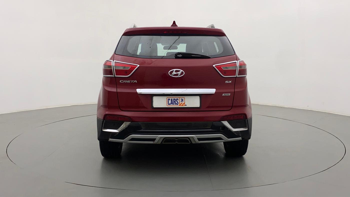 2016 Hyundai Creta SX PLUS AT 1.6 PETROL, Petrol, Automatic, 65,597 km, Back/Rear