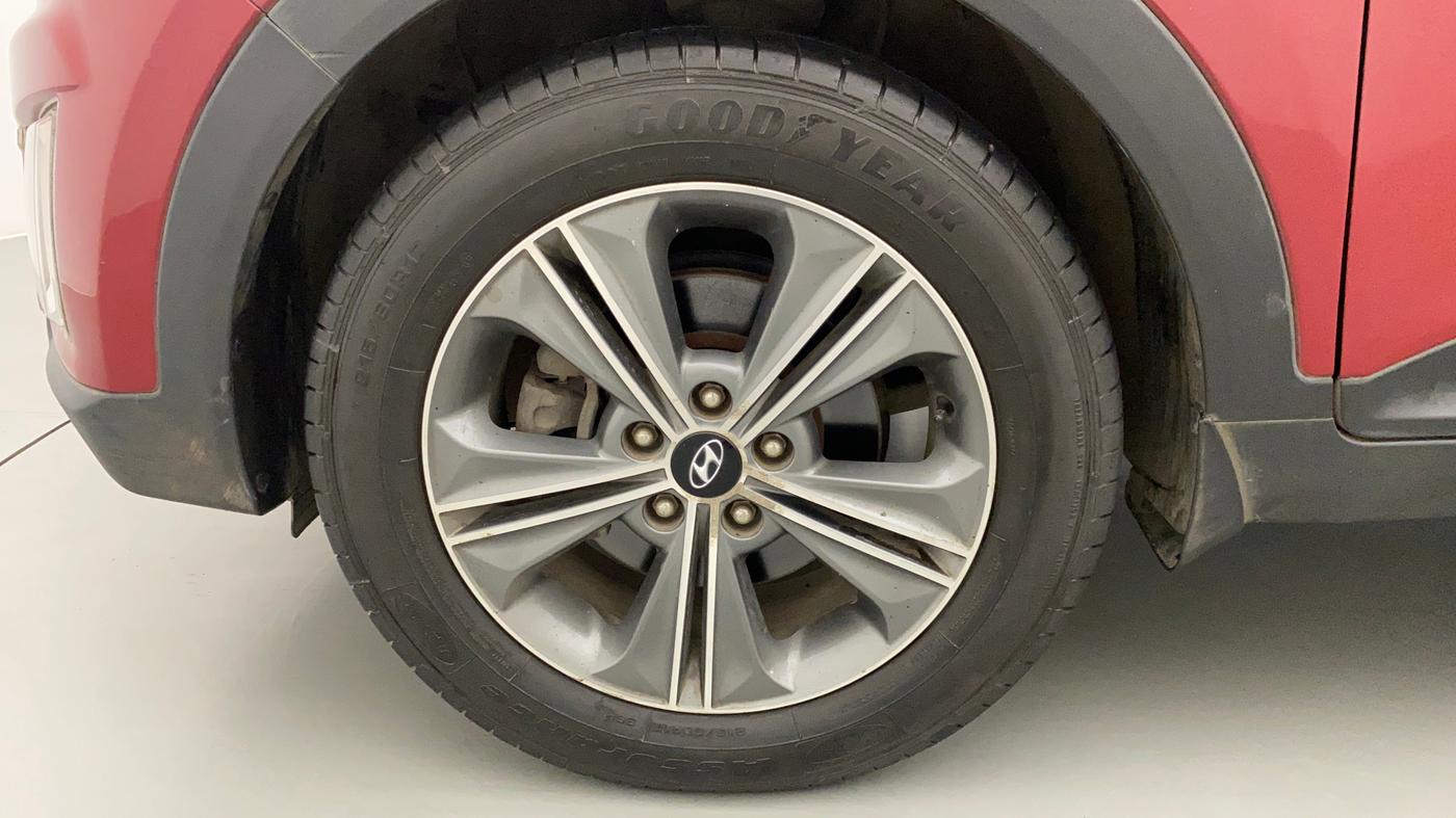 2016 Hyundai Creta SX PLUS AT 1.6 PETROL, Petrol, Automatic, 65,597 km, Left Front Wheel
