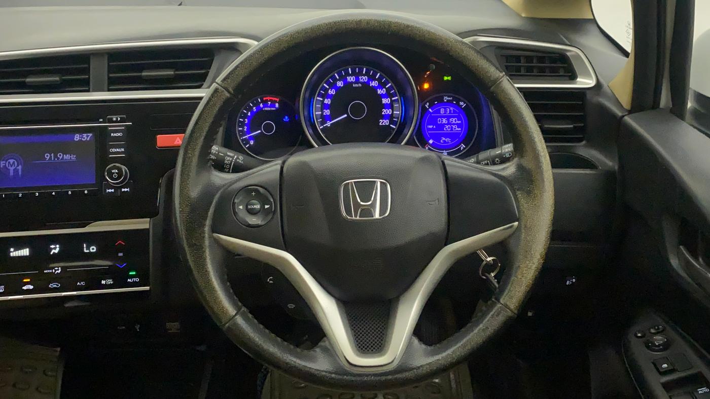 2016 Honda Jazz 1.2L I-VTEC V, Petrol, Manual, 36,158 km, Steering Wheel Close Up