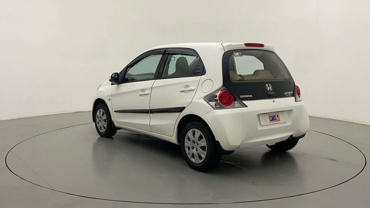 2013 Honda Brio S MT, Petrol, Manual, 91,080 km, Left Back Diagonal