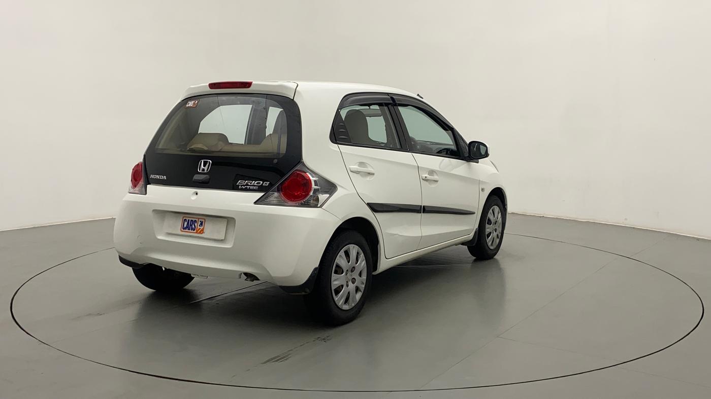 2013 Honda Brio S MT, Petrol, Manual, 91,080 km, Right Back Diagonal