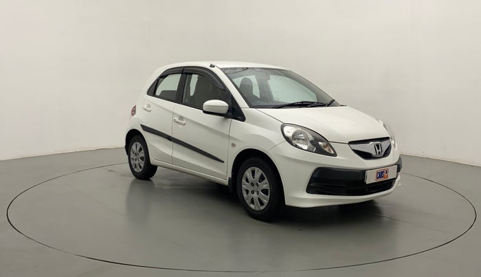 2013 Honda Brio S MT, Petrol, Manual, 91,080 km, Right Front Diagonal