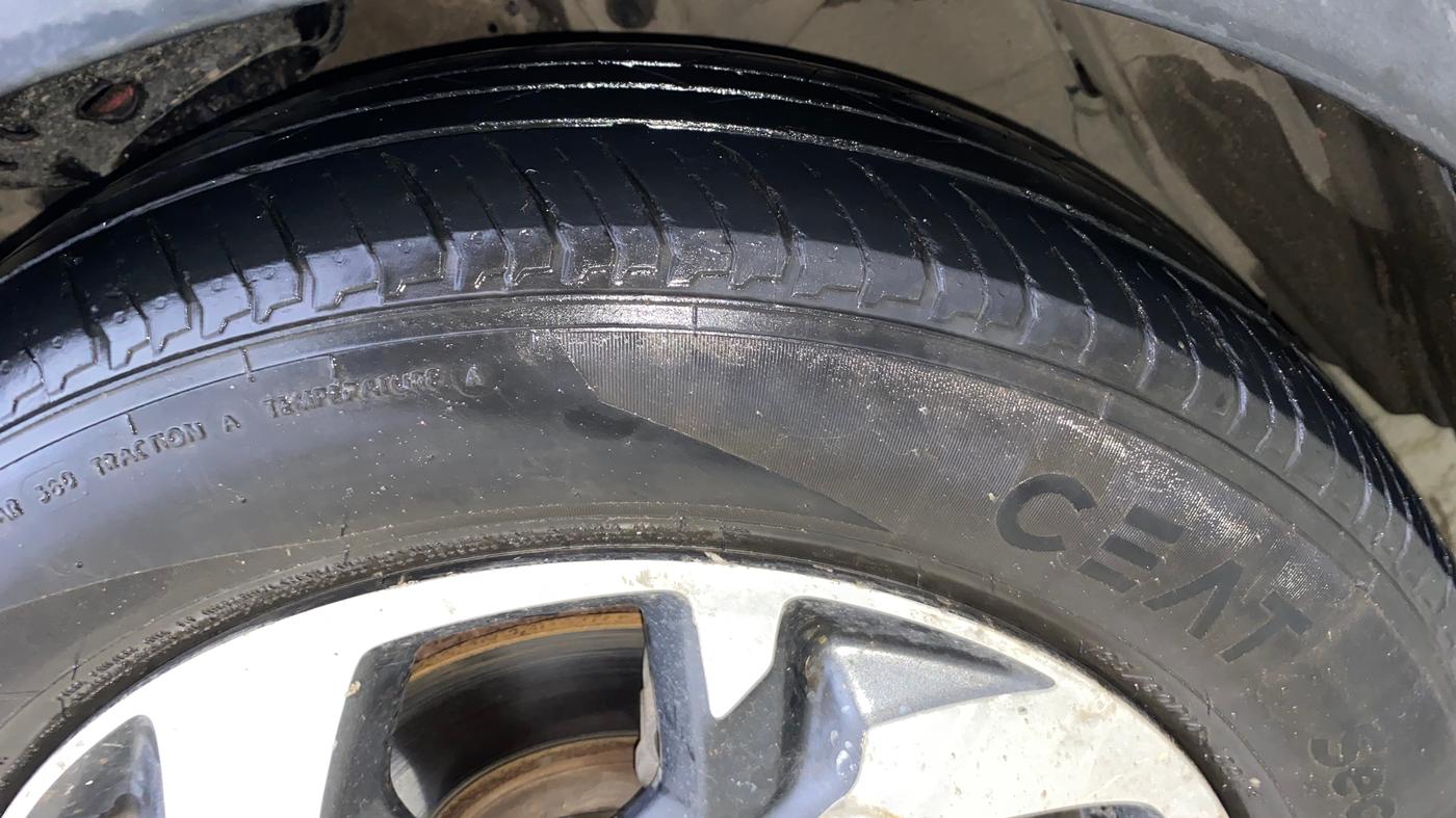 2017 Honda BR-V 1.5L I-VTEC V CVT, Petrol, Automatic, 1,03,352 km, Right Front Tyre Tread