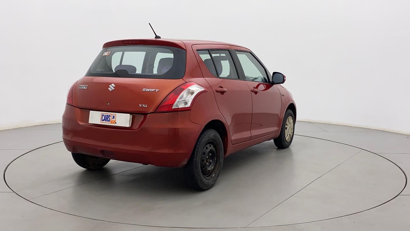2013 Maruti Swift VXI, Petrol, Manual, 61,817 km, Right Back Diagonal