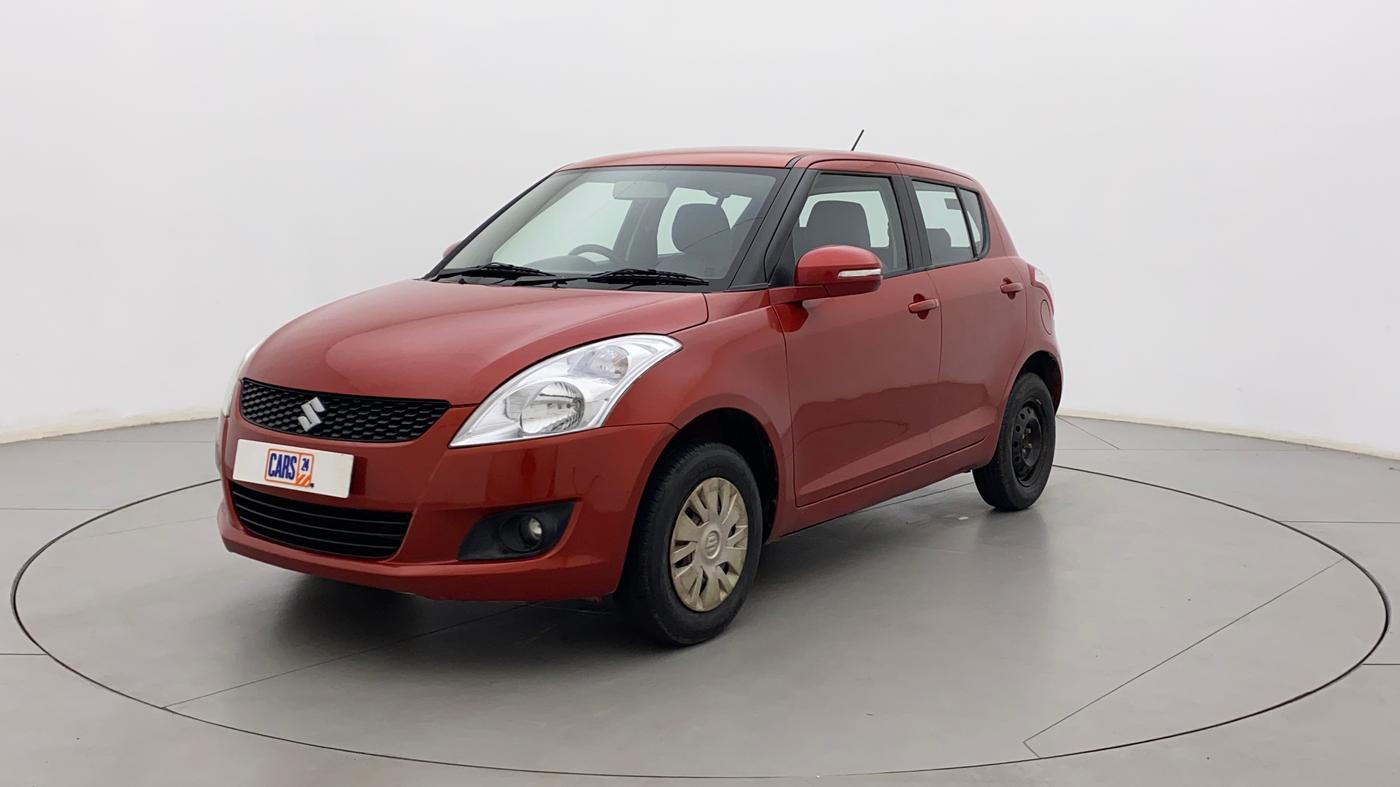 2013 Maruti Swift VXI, Petrol, Manual, 61,817 km, Left Front Diagonal