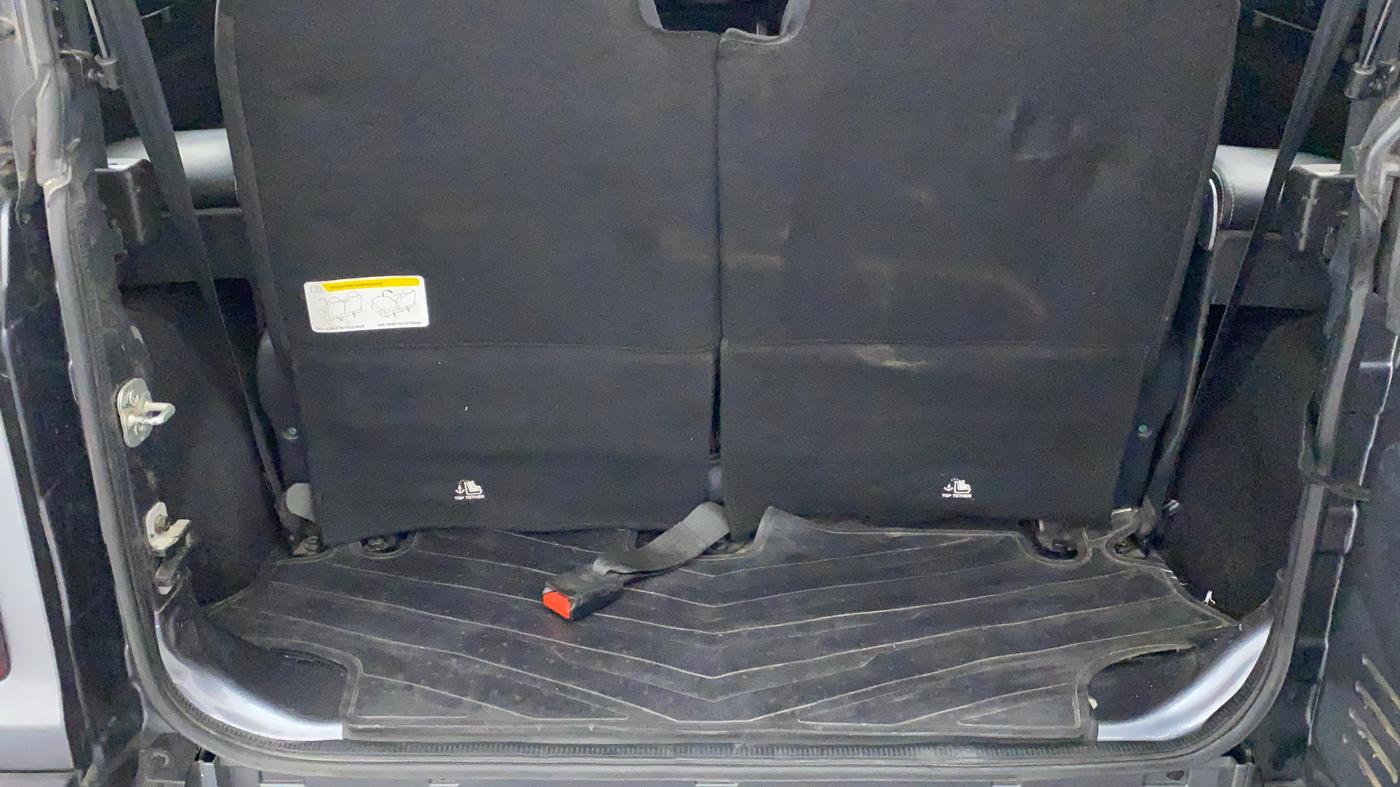 2021 Mahindra Thar LX PETROL HT 4WD AT, Petrol, Automatic, 41,175 km, Boot Inside