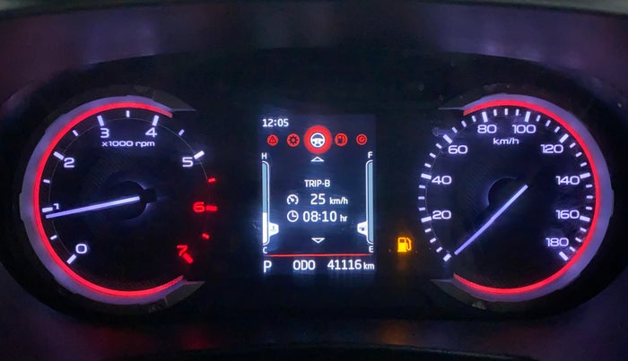 2021 Mahindra Thar LX PETROL HT 4WD AT, Petrol, Automatic, 41,175 km, Odometer Image