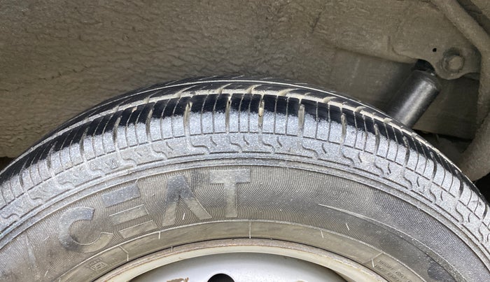 2018 Maruti Wagon R 1.0 LXI CNG, CNG, Manual, 79,328 km, Left Rear Tyre Tread