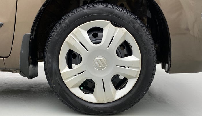 2014 Maruti Wagon R 1.0 VXI, Petrol, Manual, 87,734 km, Right Front Wheel
