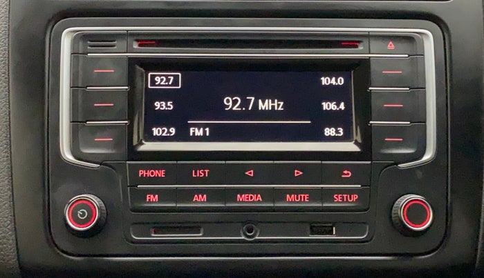 2019 Volkswagen Ameo COMFORTLINE 1.0L, Petrol, Manual, 54,390 km, Infotainment System