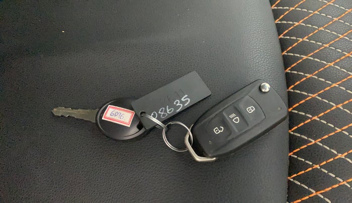 2019 Tata TIGOR XZA PETROL, Petrol, Automatic, 81,313 km, Key Close Up