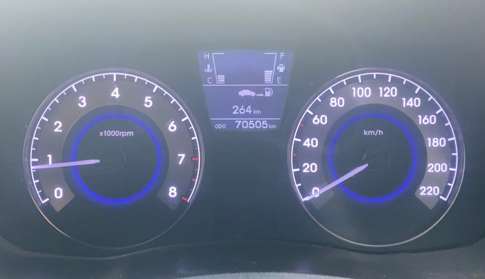 2013 Hyundai Verna FLUIDIC 1.6 VTVT SX, Petrol, Manual, 70,493 km, Odometer Image