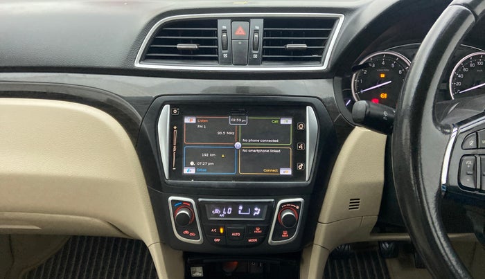 2015 Maruti Ciaz ZXI+, Petrol, Manual, 1,13,815 km, Air Conditioner