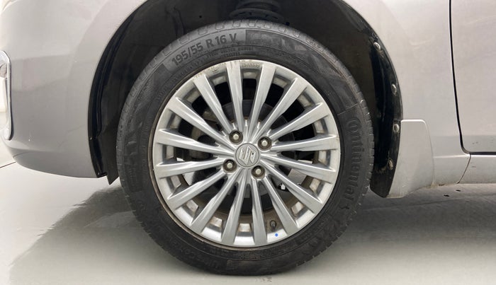 2015 Maruti Ciaz ZXI+, Petrol, Manual, 1,13,815 km, Left Front Wheel