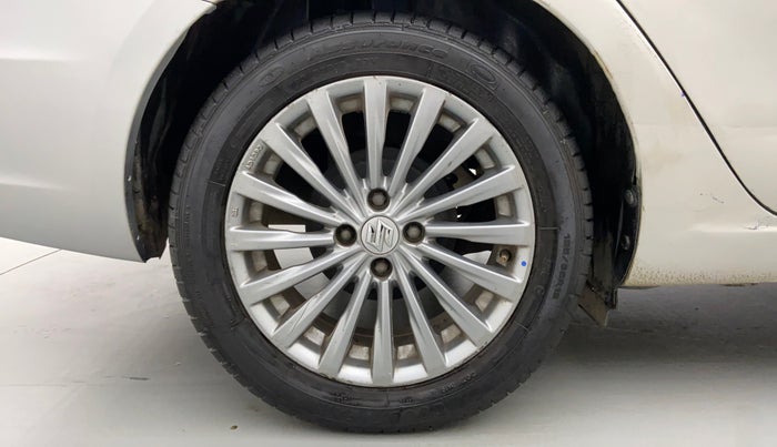 2016 Maruti Ciaz ZXI PLUS, CNG, Manual, 93,550 km, Right Rear Wheel