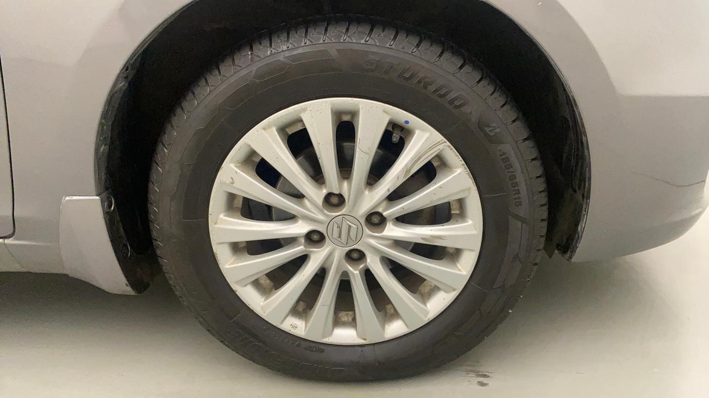 2018 Maruti Ciaz ZETA 1.4  MT PETROL, Petrol, Manual, 87,680 km, Right Front Wheel