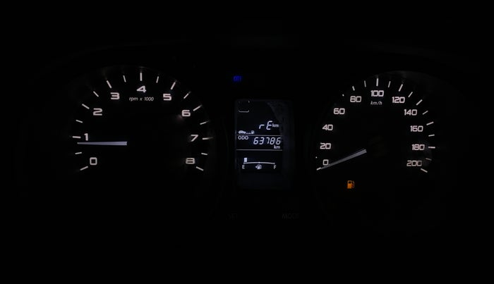 2016 Tata Tiago XT PETROL, Petrol, Manual, 63,782 km, Odometer Image