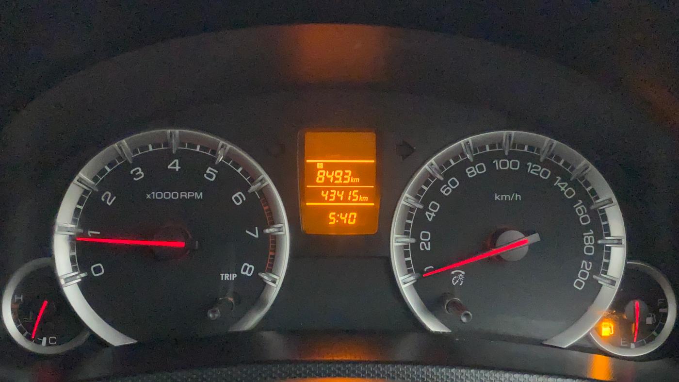 2013 Maruti Swift VXI, Petrol, Manual, 43,415 km, Odometer Image