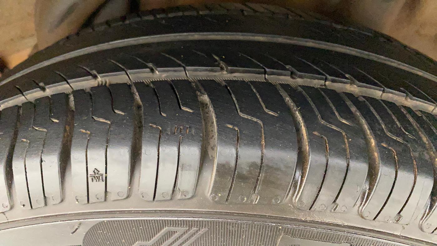 2018 Hyundai Verna 1.4 EX PETROL, Petrol, Manual, 70,838 km, Left Rear Tyre Tread