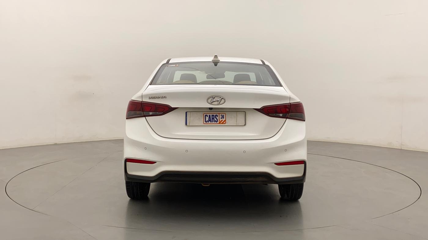 2018 Hyundai Verna 1.4 EX PETROL, Petrol, Manual, 70,838 km, Back/Rear