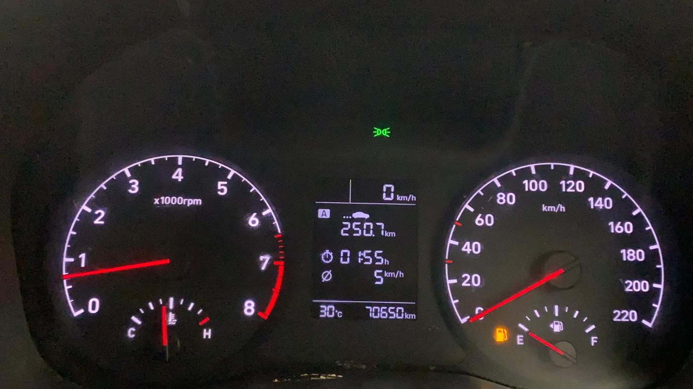 2018 Hyundai Verna 1.4 EX PETROL, Petrol, Manual, 70,838 km, Odometer Image