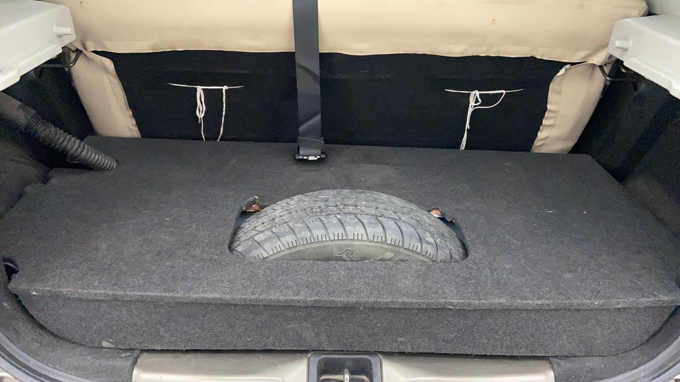 2019 Maruti New Wagon-R LXI CNG 1.0 L, CNG, Manual, 50,620 km, Boot Inside