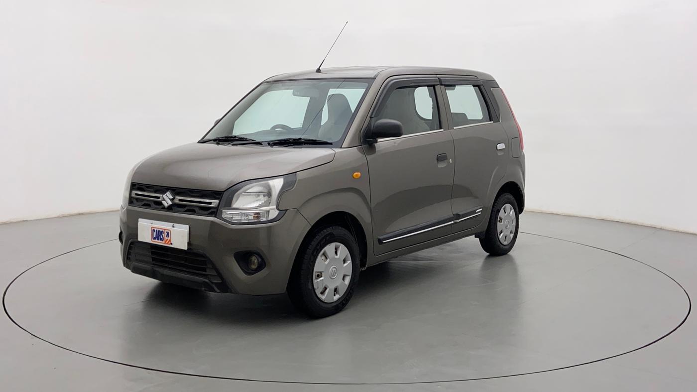 2019 Maruti New Wagon-R LXI CNG 1.0 L, CNG, Manual, 50,620 km, Left Front Diagonal
