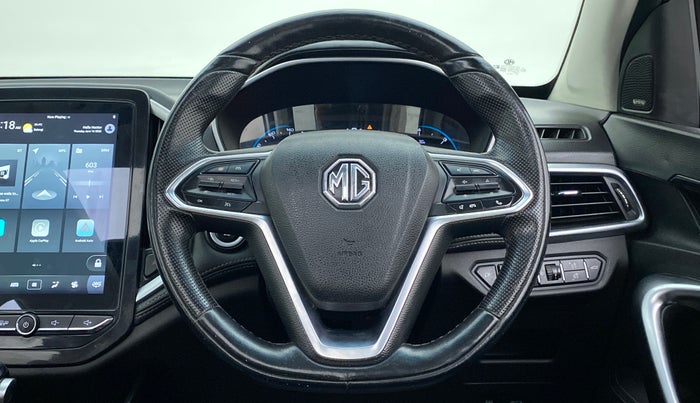 2019 MG HECTOR SHARP DCT PETROL, Petrol, Automatic, 40,413 km, Steering Wheel Close Up