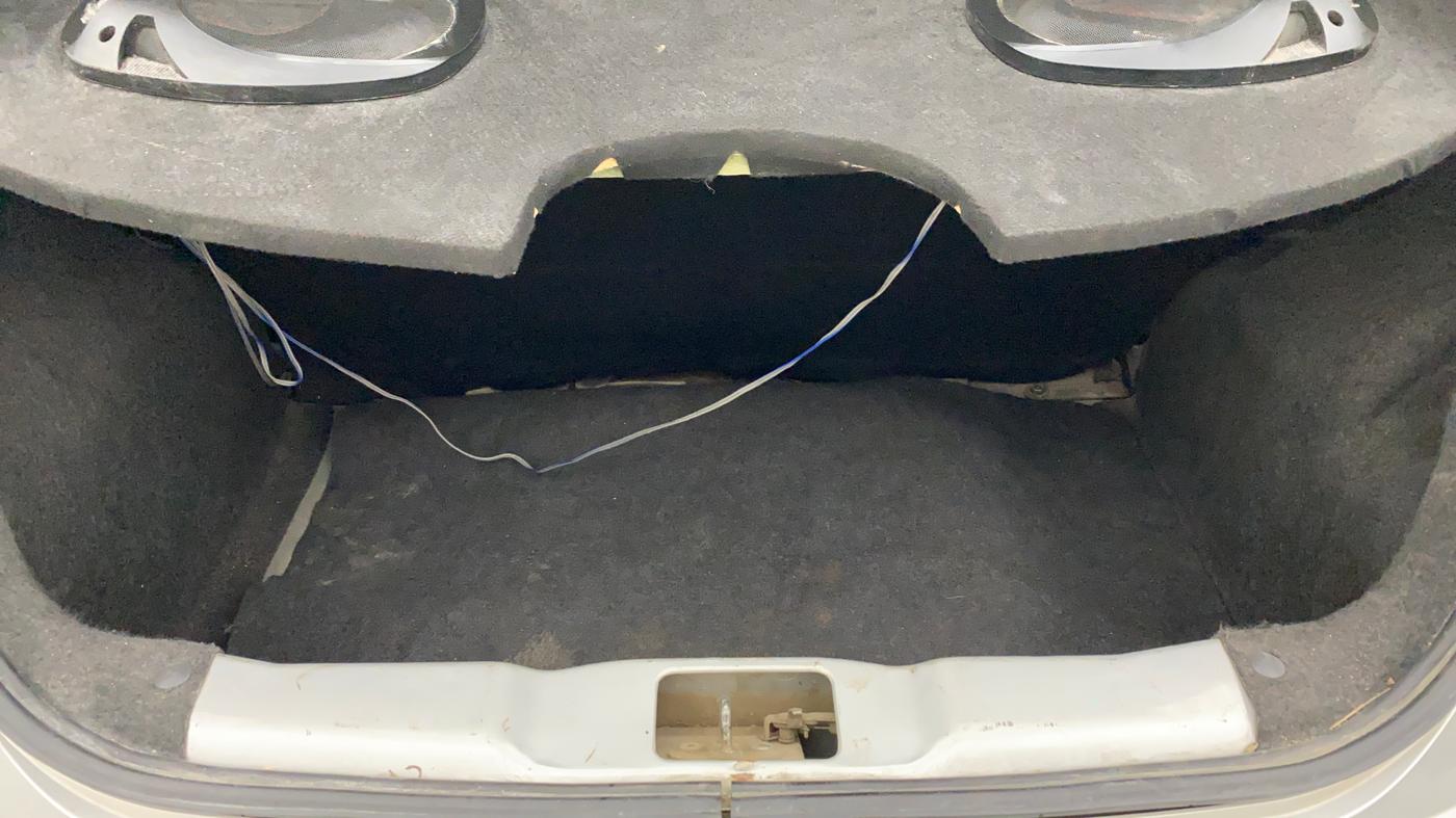 2014 Datsun Go T, Petrol, Manual, 66,548 km, Boot Inside
